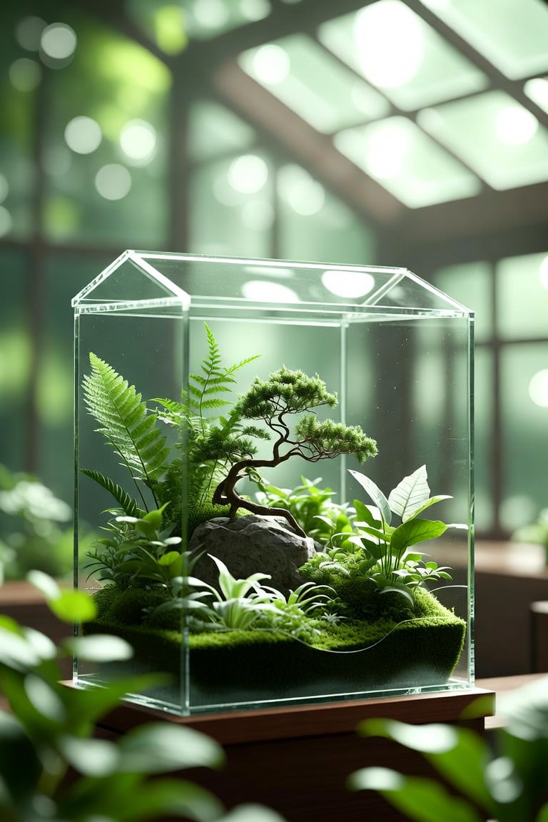 Glassy Biome concept art 2